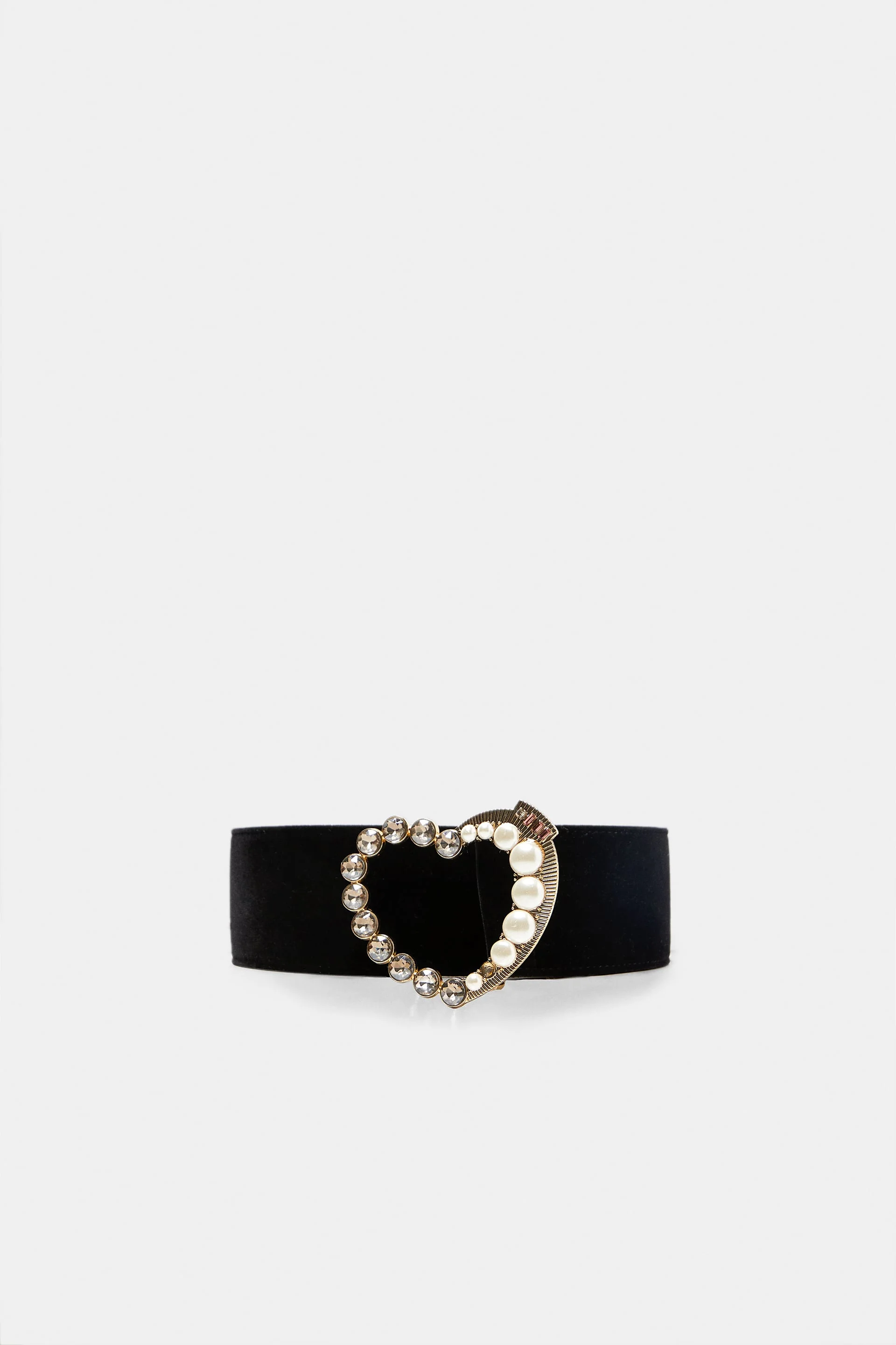 Zara Belt with Bejewelled Heart Buckle — UFO No More